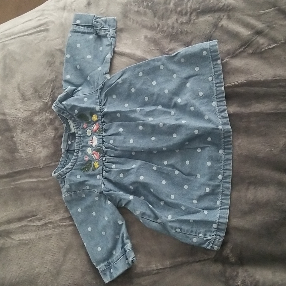 Carter's Baby Girl's Denim Dress